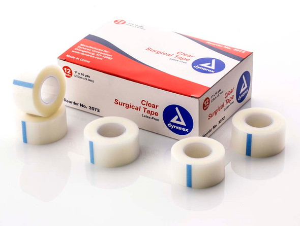 Plastic Surgical Tape - 12 rolls per box