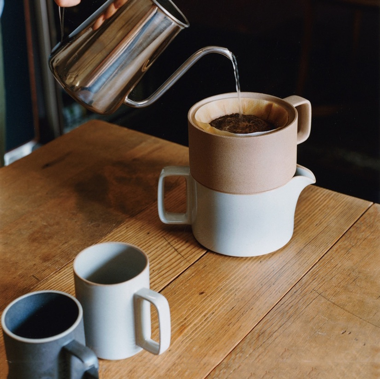 hasami blue mug