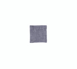 Fog Linen Coasters Set of 6 - Black Houndstooth (Black and White Check)