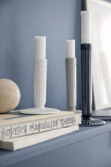 Kähler Design Hammershøi Candle Holder H12 - White