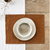 MagicLinen Linen Placemat Set of 2 - Cinnamon