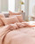 MagicLinen Queen Sized Pillowcase Cover - Peach