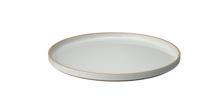 Hasami Porcelain Plate (8.6 inches) - Gloss Grey