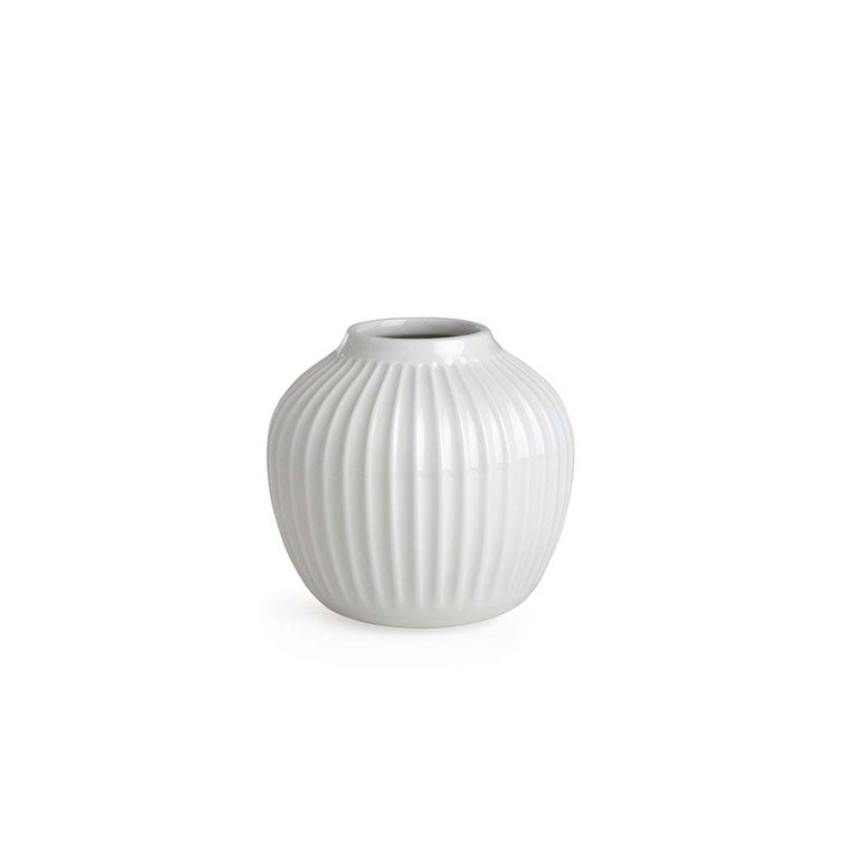 Kähler Design Hammershøi Vase Ø12.5 cm - White