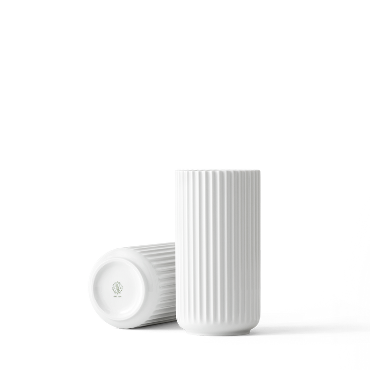 Lyngby Porcelain Vase H20.5 cm - White
