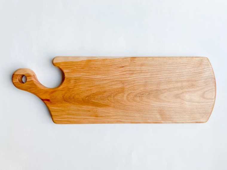 Curved Handle Charcuterie Board