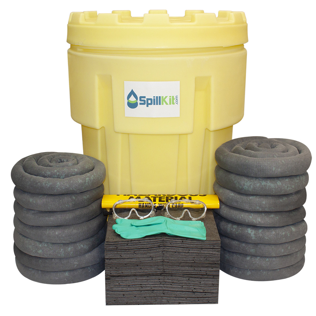 95-Gallon Spill Clean-Up Response Kits