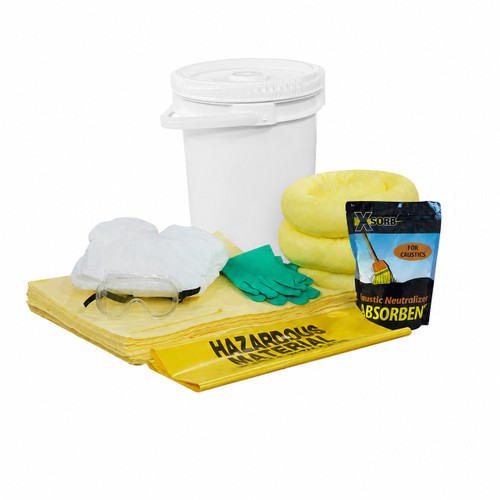 Caustic Spill Kit - 5 Gallon Safety Pail