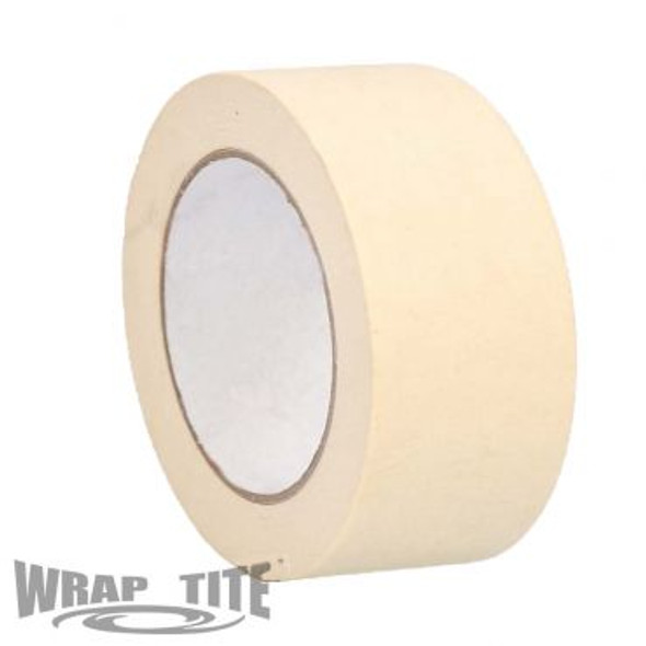 MSTI4948W 2" x 60 yards White Industrial Grade Masking Tape 24 rls cs