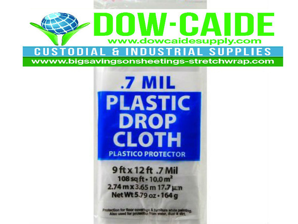 Drop Cloths  9' X 12'.0007 30/CS DCHK-07
 
Sold by the Case    30 drops cloths per case