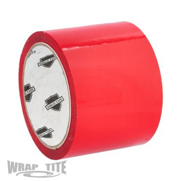 237205-R 72mm x 50m 2 mil 24 rls cs Red Acrylic Tape