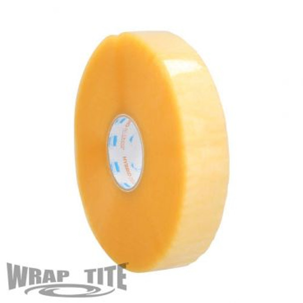 20HMA21000C 48mm x 914m 6 rls cs Yellow Transparent machine Hybrid Tape; 2 Mil