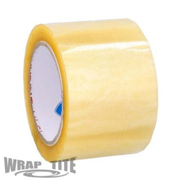 20HMA3110C 72mm x 100m 24 rls cs Yellow Transparent Hybrid Tape; 2 Mil