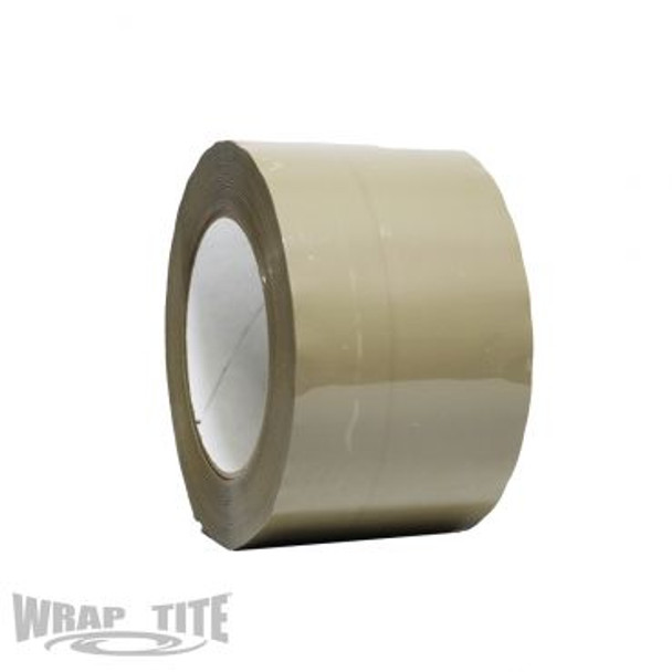 25HMT3110T 72mm x 100m 24 rls cs Tan Hotmelt Tape; 2.44 Mil