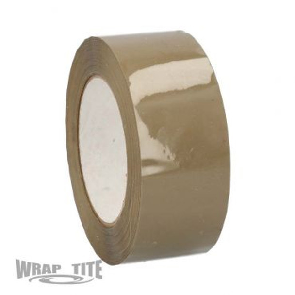 25HMT2110T 48mm x 100m 36 rls cs Tan Hotmelt Tape; 2.44 Mil