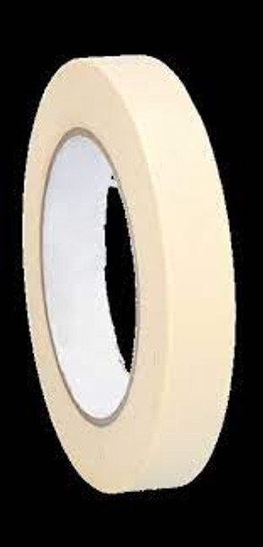 MST5524W 1" x 60 yards White General Purpose Masking Tape 36 rls cs