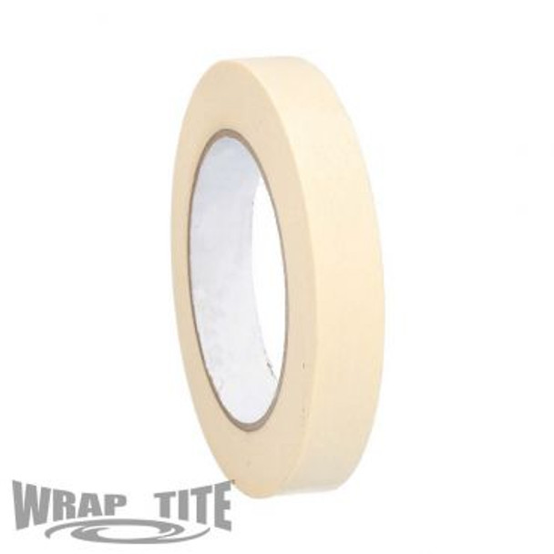 MSTI4918W 3 4" x 60 yards White Industrial Grade Masking Tape 48 rls cs