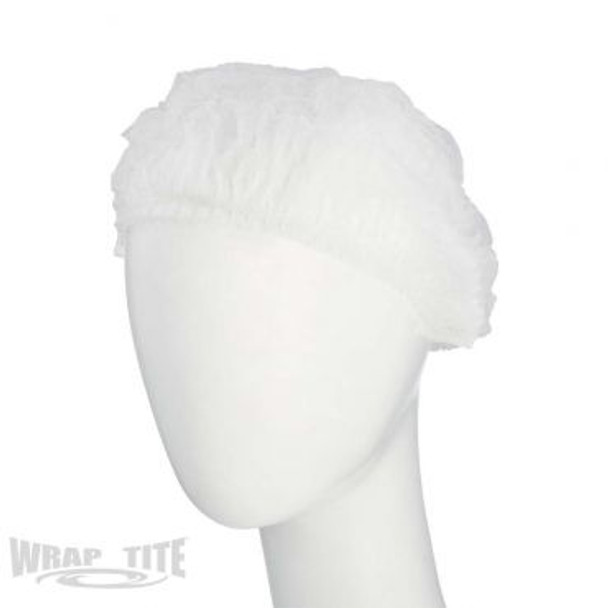 MC21W 21 " White Bouffants Pleated