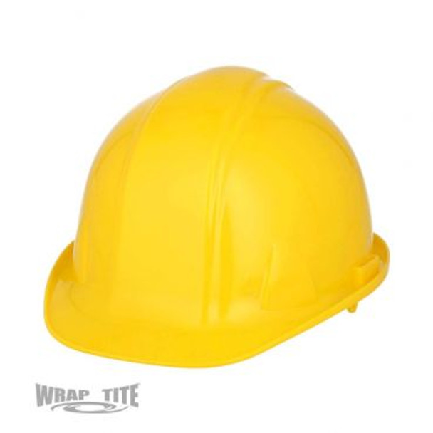 HH4PRY Yellow HDPE Hard Hat ANSI Type 1 Class E. 4 Point Ratchet Headband. 16 MSTR.