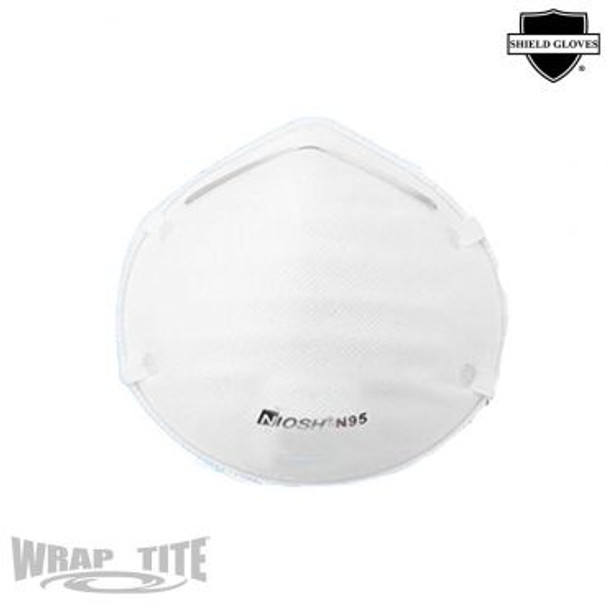 RES-N95NV NIOSH certified N95 Respirator without valve.