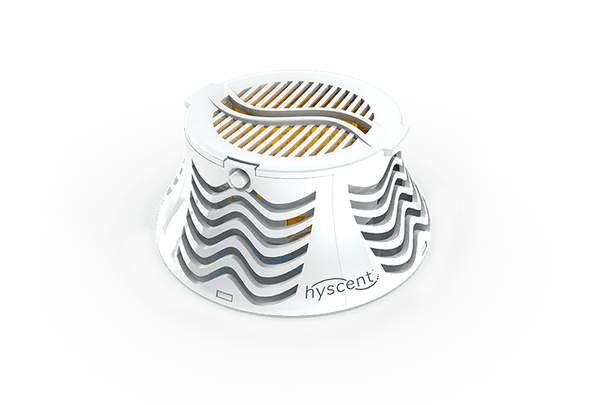 Product details
Dimensions: W 4” (102mm), H 1.7″ (43mm)
No batteries needed
Environmentally friendly
No aerosols, harmful solvents or propellants
Uses natural fragrance and essential oils
Refill cartridges are recyclable
Replace refill in seconds, with easy “one-click” loading
VOC Compliant
Simple to operate – no programming required
Scent lasts up to 60 days
Fragrances up to 100 sq.ft
Sleek aesthetic
Can be mounted to the wall with double-sided tape or placed freestanding on desktop
Dry refill means there is no mess