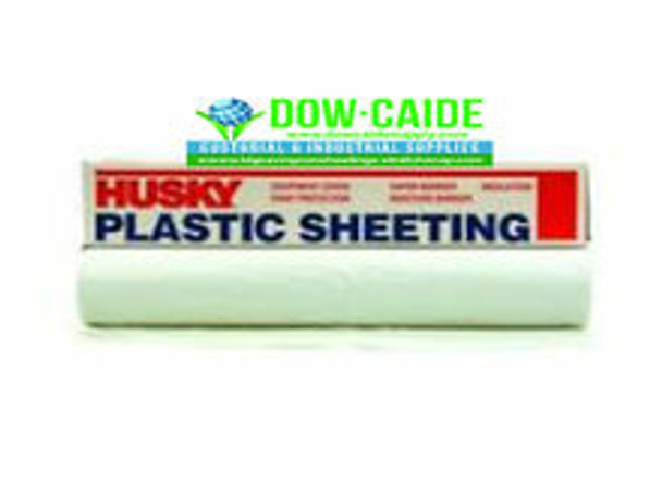 Clear Sheeting measuring 32' X 100' is made of 4 mil polyethylene plastic.

Heavy-duty Sheeting can be used as equipment cover, vapor barrier, insulation, paint protection, moisture barrier and many more.
It covers up to 3200 sq.ft. Features Made of Clear polyethylene Covers up to 3200 sq ft Heavy duty coverall Can be used for winterizing windows, as a paint drop cloth and as a cover for outdoor protection
SAVE 5% to 10%