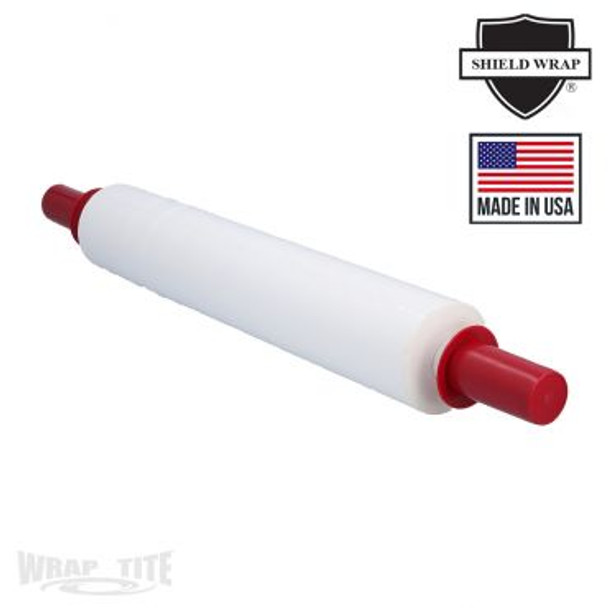 ZPW2080FW8 20 x 1000 x 80 4 rls cs Pipe Wrap White with 8 Red Hdl