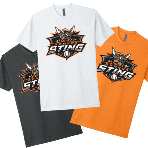 Seneca Sting Baseball Next Level Apparel® CVC Tee