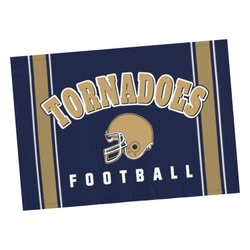 Tiffin Columbian Football Poly Fleece Blanket