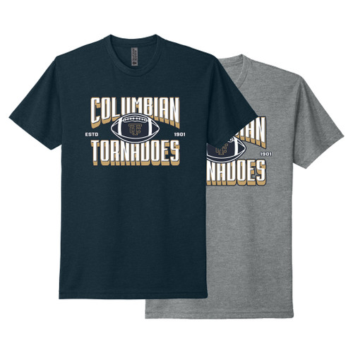 Tiffin Columbian Football Next Level Next Level Apparel Tee