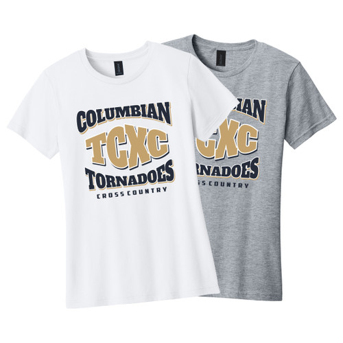 Tiffin Columbian Girls Cross Country Gildan Softstyle Women's T-Shirt
