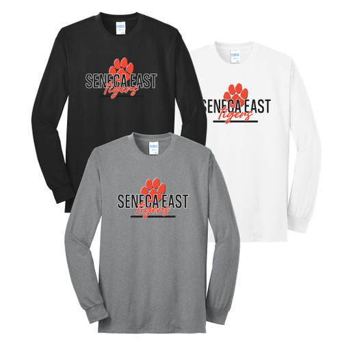 Seneca East PTO Port & Co® Long Sleeve Tee