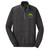 Adult Lightweight  1/4 Zip Pullover Sweatshirt - Heathered Black