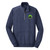 Adult Lightweight  1/4 Zip Pullover Sweatshirt - Heathered Navy