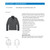 Adult Midweight Soft Shell Full Zip Jacket - Pearl Grey Heather