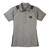 Women's Colorblock Polo - Vintage Heather/Black