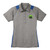 Women's Colorblock Polo - Vintage Heather/True Royal