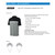 Adult Micropique Colorblock Polo - Forest Green/Grey Concrete Heather/White