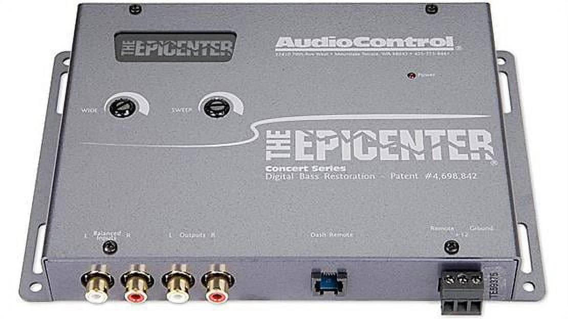 AudioControl The Epicenter Concert Series Digital Bass Restoration ...