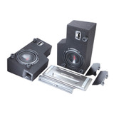 Alpine R-Series Dual R2-DB8V-TRK 8" Pre-Loaded Truck Sub Enclosures w/ 750W RMS