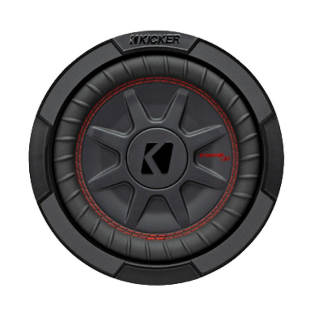 Kicker 48CWRT82 CompRT Series 8-Inch Subwoofer with Pair of 2-Ohm Voice Coils
