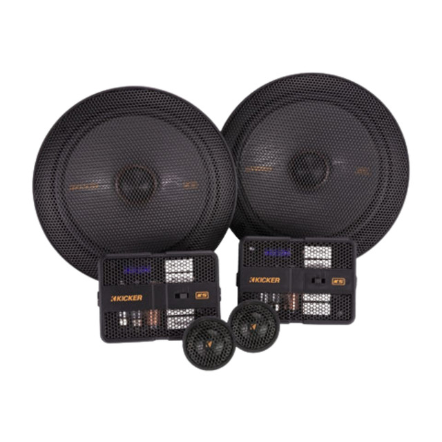 Kicker KS-Series 51KSS6704 6.75" Component Speaker System - High Power Handling Kicker KS-Series 51KSS6704 6.75" Component Speaker System - High Power Handling