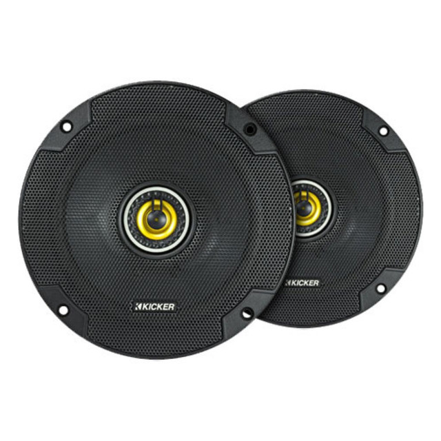 Kicker CSC65 CS-Series 6.5" 2-way Coaxial Speakers 4-Ohm - 46CSC654 Kicker CSC65 CS-Series 6.5" 2-way Coaxial Speakers 4-Ohm - 46CSC654
