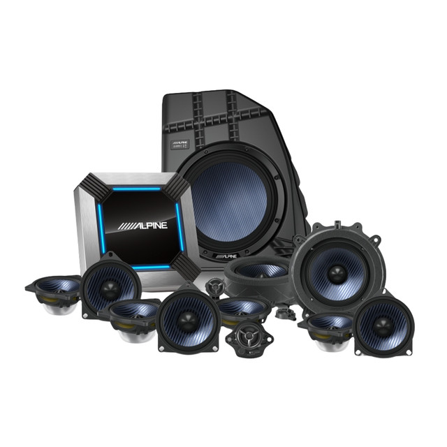 Alpine PSS-TSLA-21Y 13-Speaker Sound System Upgrade for 2020-2021 Tesla Model Y