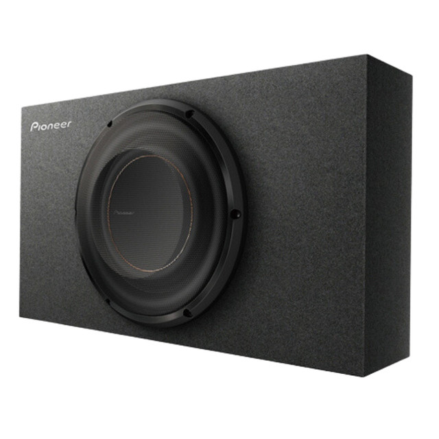 Pioneer TS-D10LB 10" 1300W Max Power Single 2Ω Voice Coil Subwoofer Enclosure