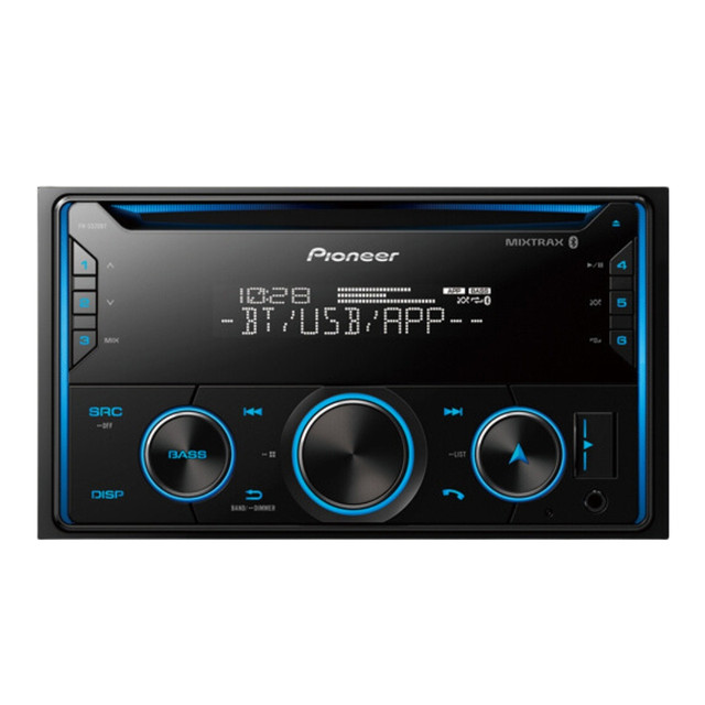 Pioneer FH-S520BT Double-DIN CD Audio with Built-in Bluetooth
