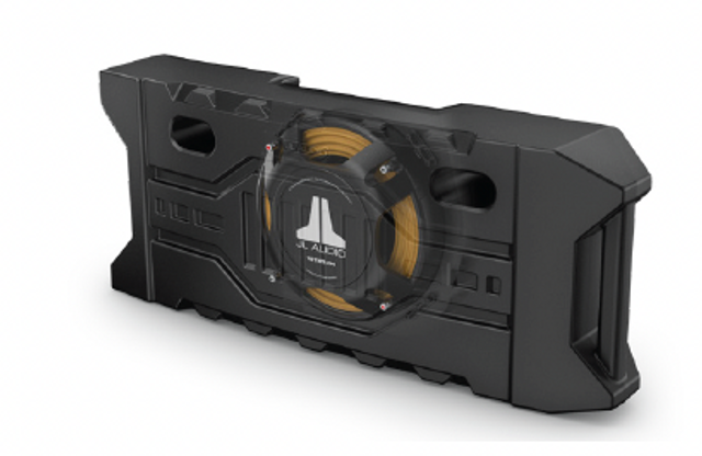 JL Audio Stealthbox Enclosed Tailgate Subwoofer for Jeep Wrangler for Jeep Wrangler, 2018-up, 2- and 4-door models JL Audio Stealthbox Enclosed Tailgate Subwoofer for Jeep Wrangler for Jeep Wrangler, 2018-up, 2- and 4-door models