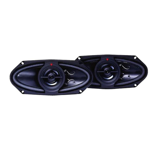 Kenwood KFC-415C Car Audio & Video Speakers 4"x10" 2-Way 160W Flush Mount
