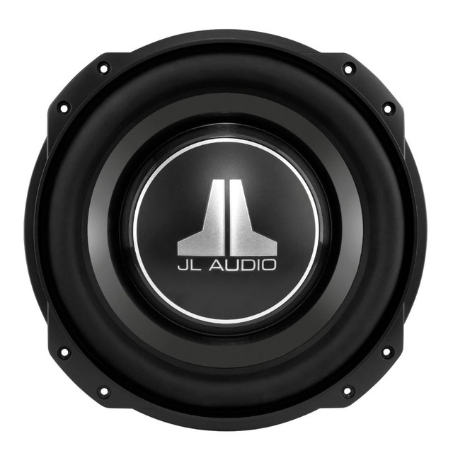 JL Audio 10TW3-D4 10" Car Subwoofer Dual 4-Ohm  Shallow Slim Mount Thin Speaker
