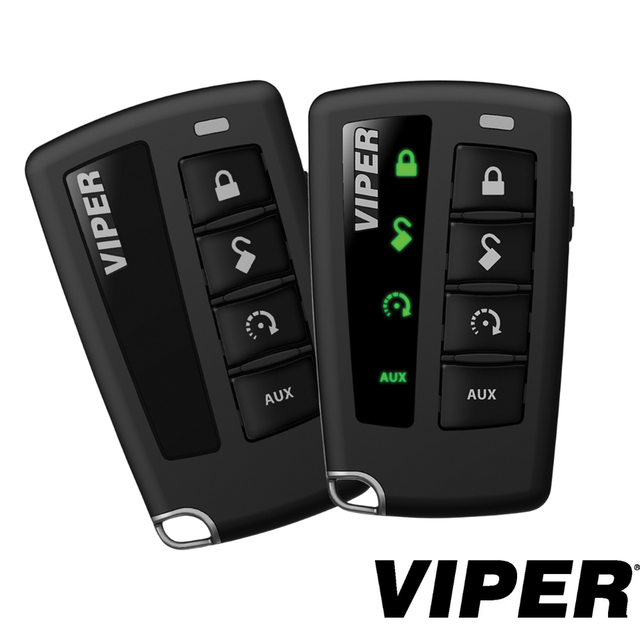 Viper (RS2) D9858V 2-Way, 5-Button LED Remote Start System with Bypass (4806V) -Standard Installation Included
